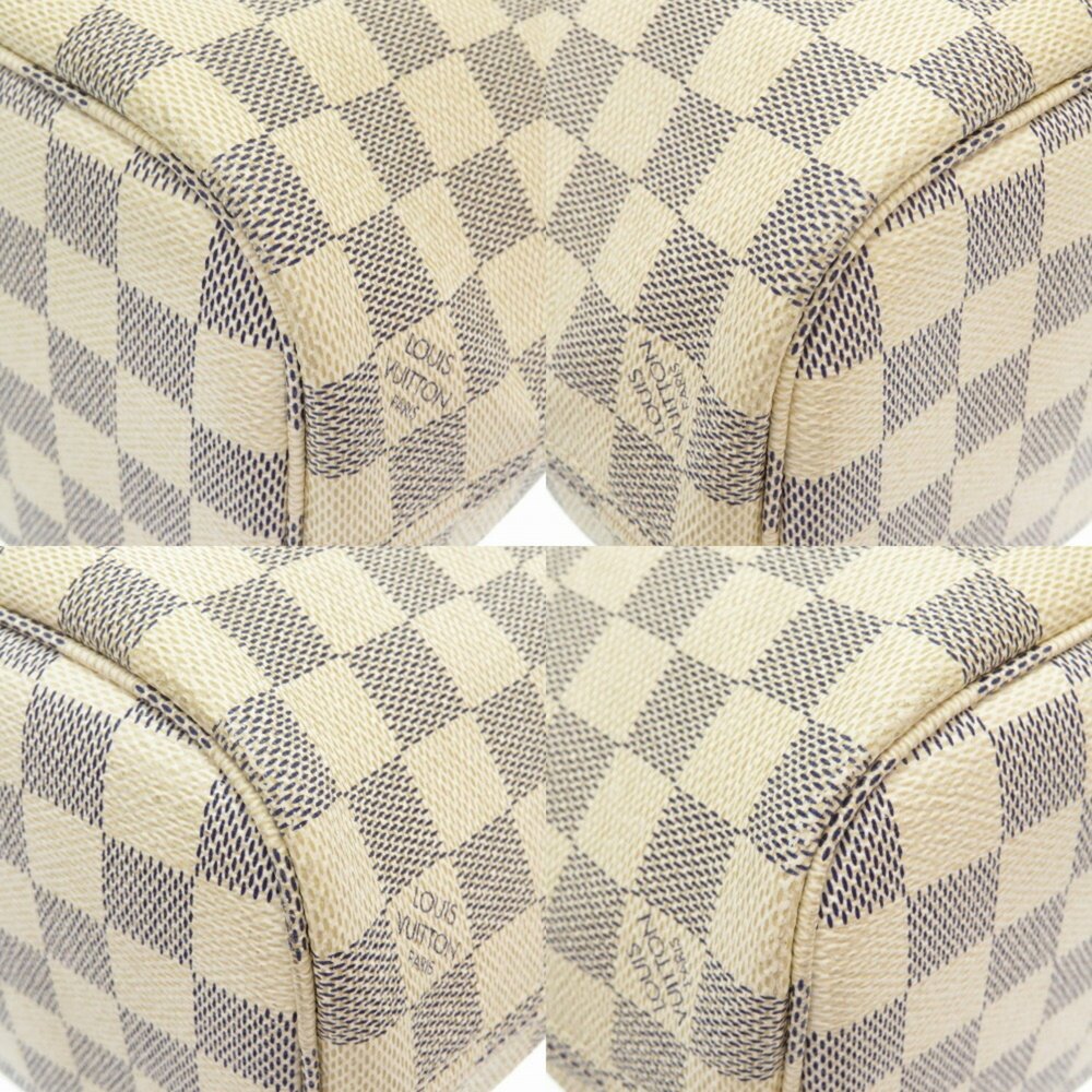 Louis Vuitton Damier Neverfull PM Azul N51110 Tote Bag LV 0093 LOUIS VUITTON - Picture 8 of 10